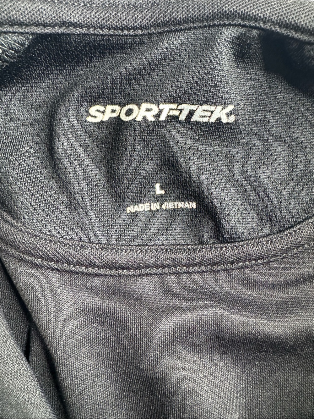 Sport-Tek Black Performance Mesh Tee